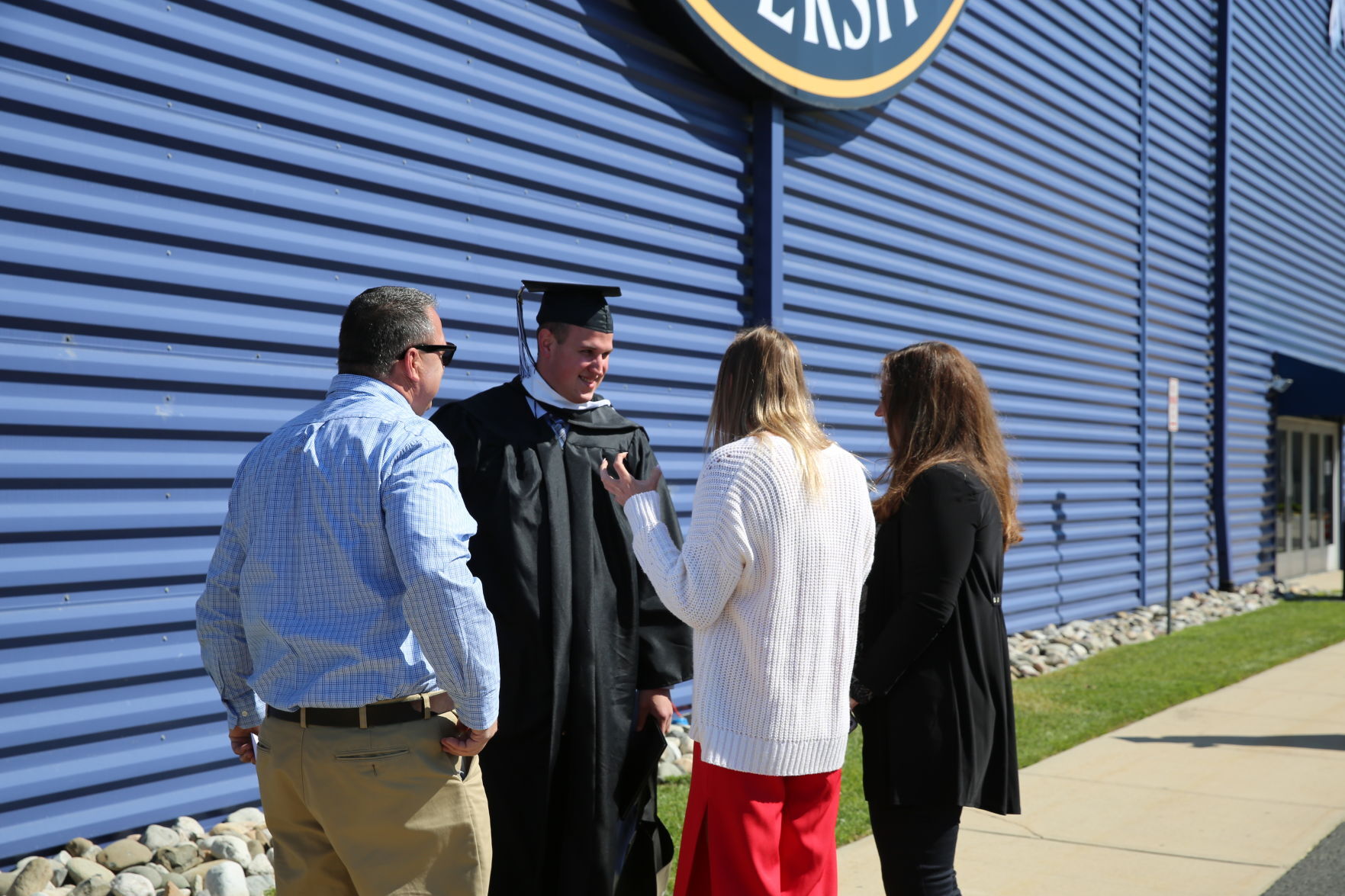 Stockton University commencement Tuesday, May 11, 2021 at the Galloway Township campus